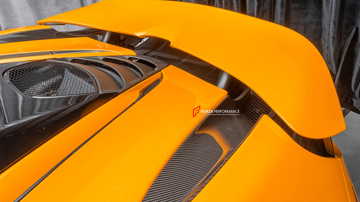 DRY CARBON REPLACEMENT REAR AIR INTAKE SIDEWALL for MCLAREN 720S 2017 - 2023