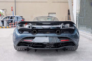 DRY CARBON REPLACEMENT REAR SPOILER WING for MCLAREN 720S 2017 - 2023