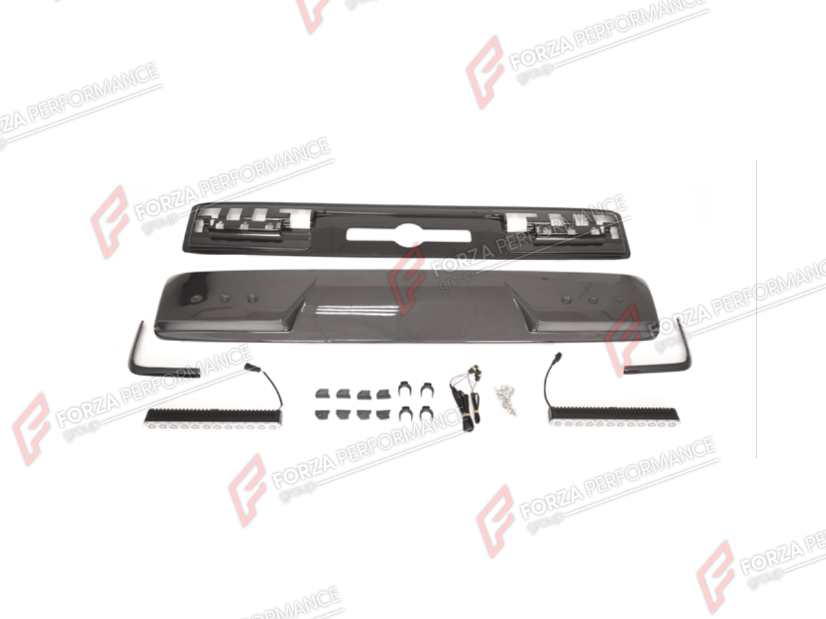 DRY CARBON ROOF LIGHT BAR for MERCEDES-BENZ G-CLASS W464 2019 - 2024