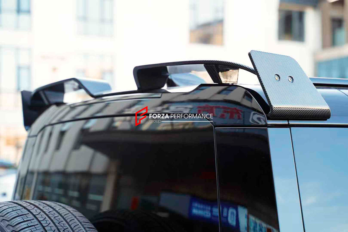 DRY CARBON ROOF SPOILER WING for LAND ROVER DEFENDER L663 2019+