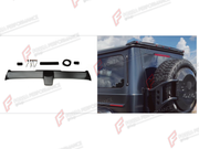 DRY CARBON ROOF SPOILER WITH LED LIGHTS for MERCEDES-BENZ G-CLASS W464 4X4 2019 - 2024