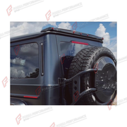 DRY CARBON ROOF SPOILER WITH LED LIGHTS for MERCEDES-BENZ G-CLASS W464 4X4 2019 - 2024