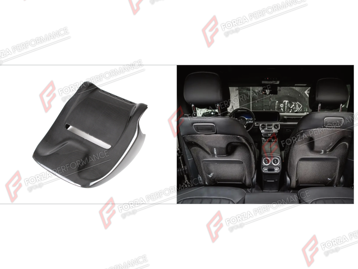 DRY CARBON SEAT BACK COVERS for MERCEDES-BENZ G-CLASS W465 G63 G450D G500 G550 2025+