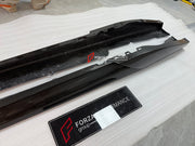DRY CARBON SIDE SKIRTS for FERRARI 296 GTS GTB