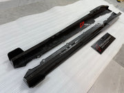 DRY CARBON SIDE SKIRTS for FERRARI 296 GTS GTB
