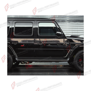 DRY CARBON SIDE SKIRTS for MERCEDES-BENZ G-CLASS W464 2019 - 2024