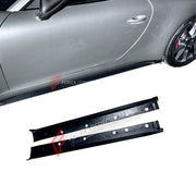 DRY CARBON SIDE SKIRTS for PORSCHE 911 991 CARRERA S C2S NARROW BODY 2011 - 2020