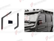 DRY CARBON SIDE SNORKELS for MERCEDES-BENZ G-CLASS W463 G55 2008 - 2018
