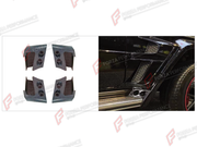 DRY CARBON SIDE STEP CORNERS for MERCEDES-BENZ G-CLASS W464 2019 - 2024