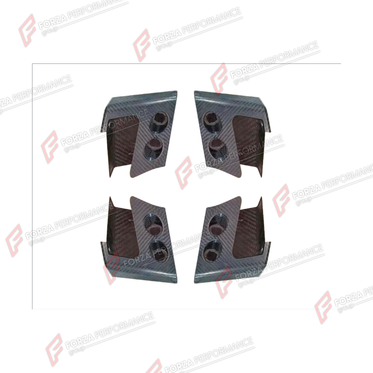 DRY CARBON SIDE STEP CORNERS for MERCEDES-BENZ G-CLASS W464 2019 - 2024