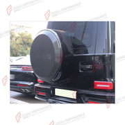 DRY CARBON SPARE TIRE COVER FRAME for MERCEDES-BENZ G-CLASS W464 2019 - 2024
