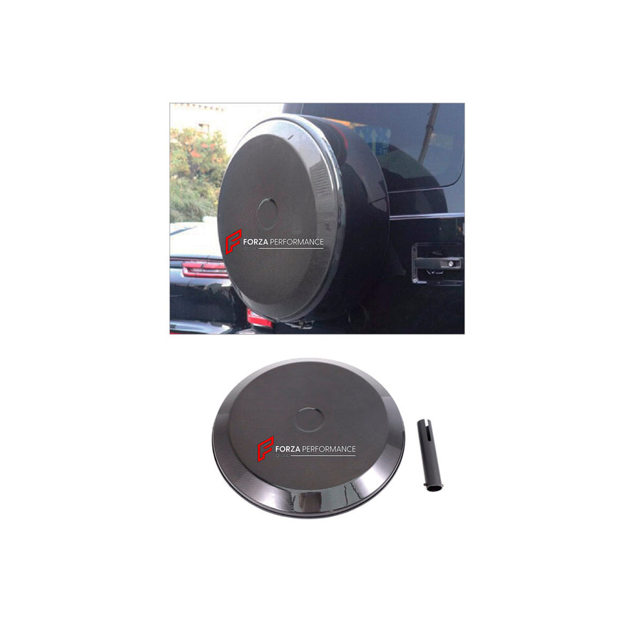 Buy Now DRY CARBON SPARE WHEEL TIRE COVER for MERCEDES-BENZ G-CLASS W463 2008 - 2018 and upgrade car parts from SIR Tuning at the Best Price. Headlights, Tail lights, Bodykits, Navigations, Body Kit and more - Fast & Free Shipping within Europe, US & Worldwide.
