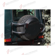 DRY CARBON SPARE WHEEL TIRE COVER WITH HOLDERS for MERCEDES-BENZ G-CLASS W464 4X4 2019 - 2024