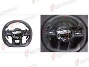 DRY CARBON STEERING WHEEL for MERCEDES-BENZ G-CLASS W464 G550 2019 - 2024
