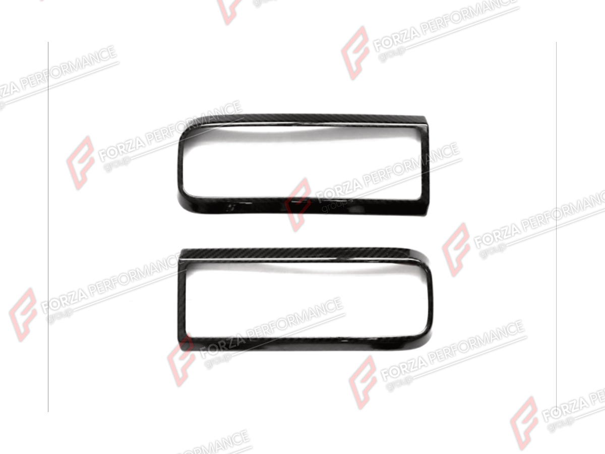 DRY CARBON TAIL LIGHT COVERS for MERCEDES-BENZ G-CLASS W465 G63 G450D G500 G550 2025+