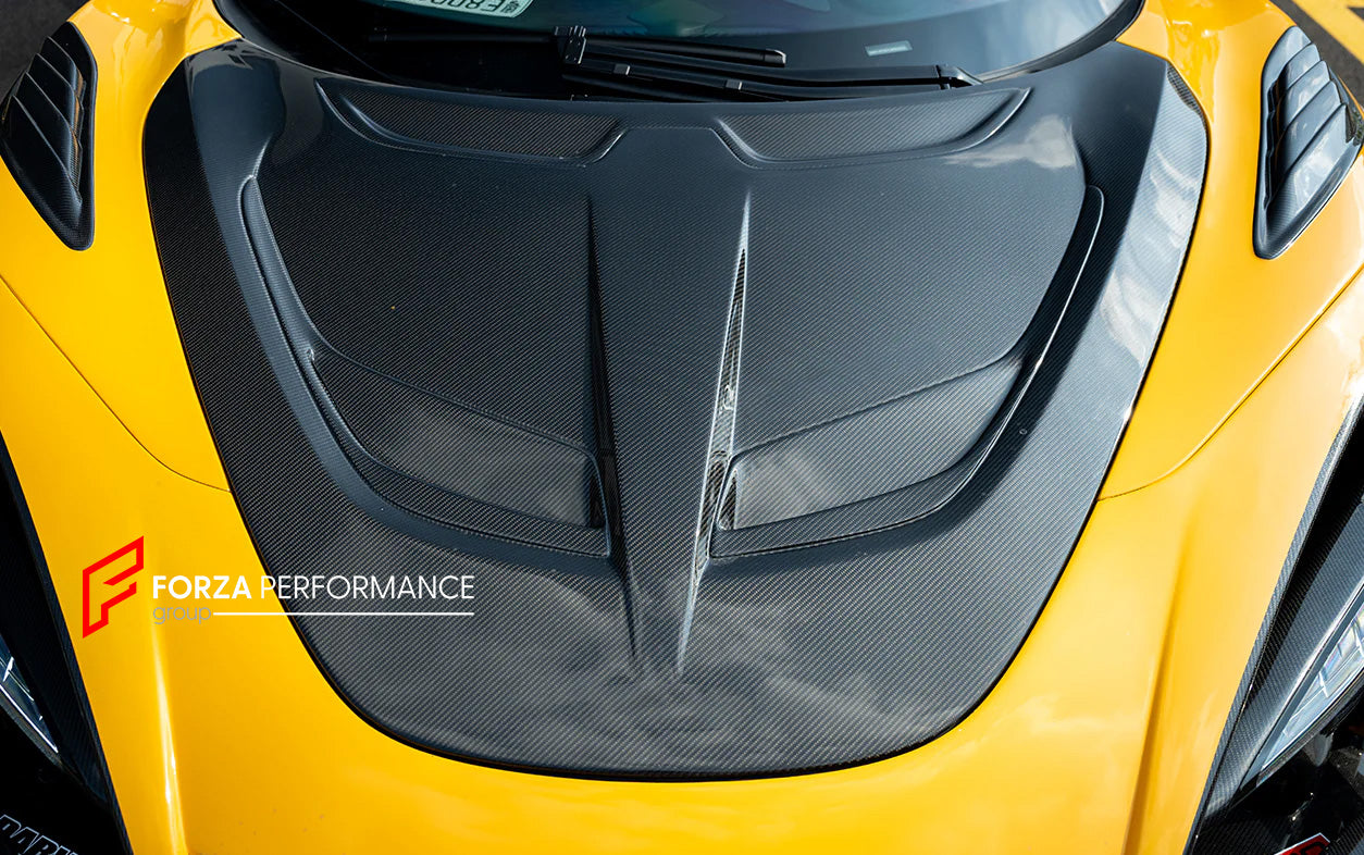 DRY CARBON UPGRADE HOOD BONNET for MCLAREN 720S 765LT upgrade to GTR