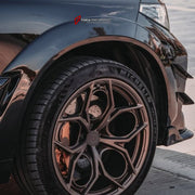 DRY CARBON WIDE FENDER FLARES for BMW X5M X6M 2019+
