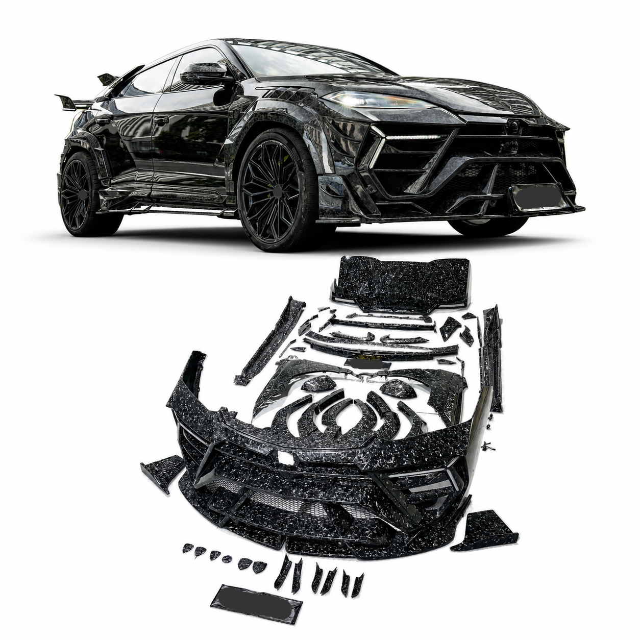 DRY CARBON WIDEBODY KIT for LAMBORGHINI URUS SE 2025
