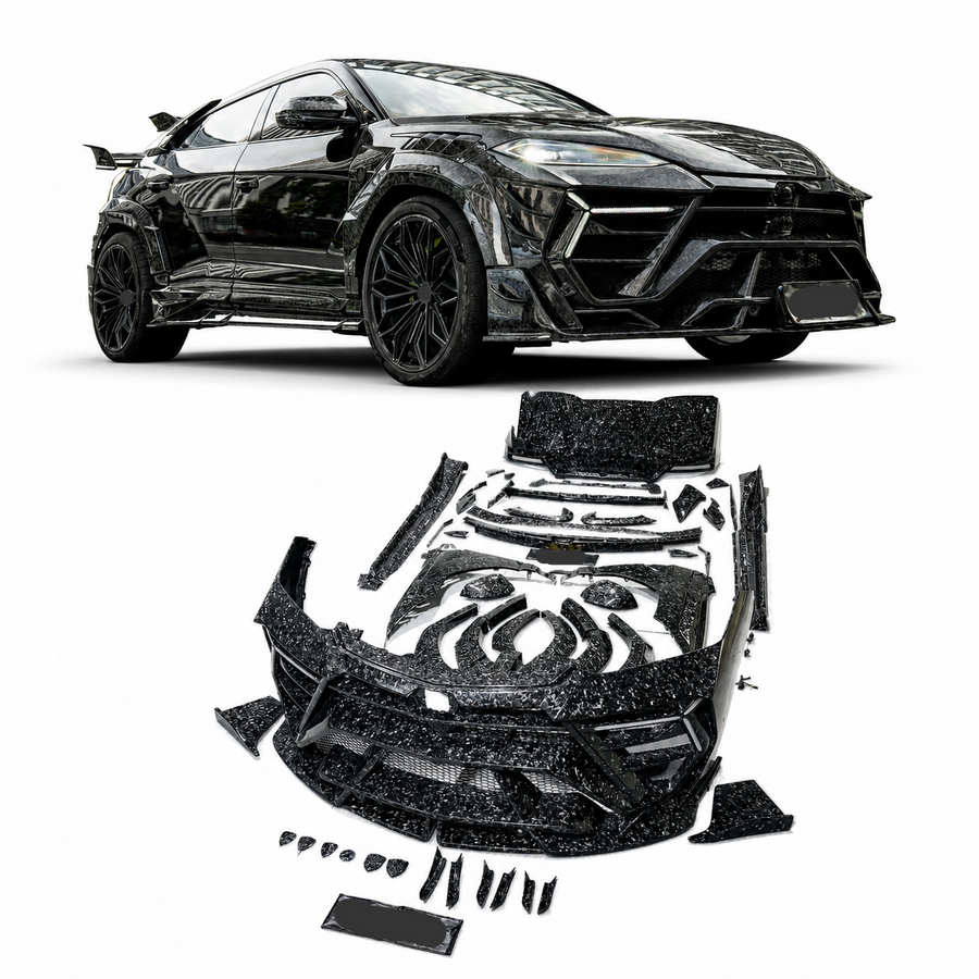 Buy Now DRY CARBON WIDEBODY KIT for LAMBORGHINI URUS SE 2025 and upgrade car parts from SIR Tuning at the Best Price. Headlights, Tail lights, Bodykits, Navigations, body kit and more - Fast & Free Shipping within Europe, US & Worldwide.