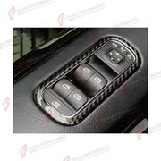 DRY CARBON WINDOW LIFT SWITCH PANEL COVER for MERCEDES-BENZ G-CLASS W464 G63 G350 G350D G400D G500 G550 2019 - 2024