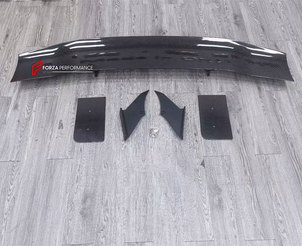 DRY CARBON REAR WING SPOILER for CHEVROLET CORVETTE C8 2020+