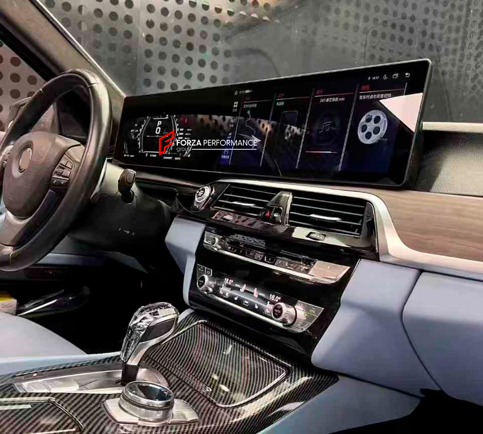 DUAL DASHBOARD SCREEN for BMW 5 SERIES F10 2011 - 2017 G60 STYLE