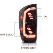 VLAND LED Taillights For Toyota Tacoma 2016-2022 with Sequential Indicators Turn Signals