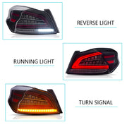 15-21 Subaru WRX & WRX STI 1th Gen(VA) Vland LED Tail Lights With Sequential Turn Signal