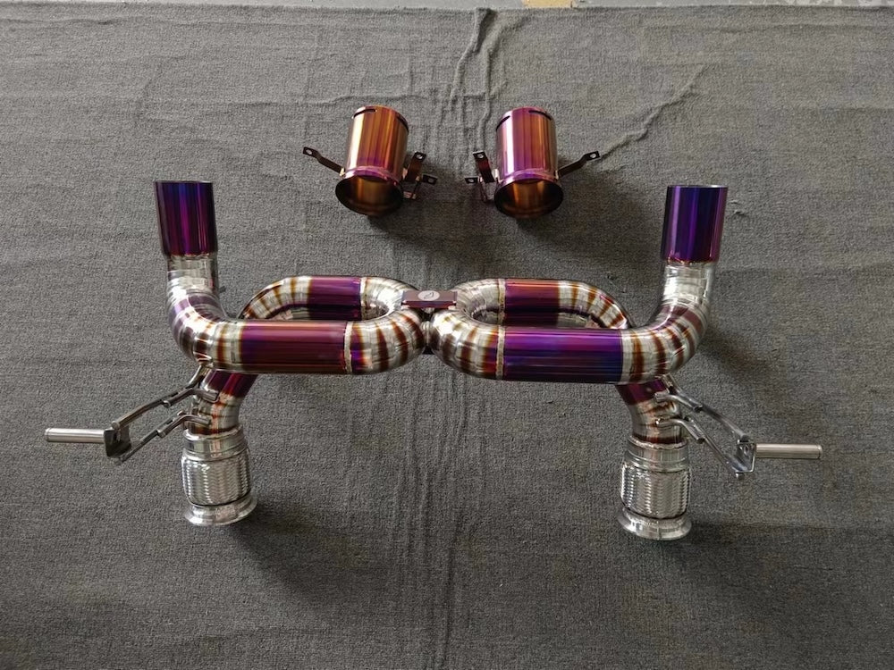 EXHAUST CATBACK X PIPE for LAMBORGHINI HURACAN STO / HURACAN PERFORMANTE