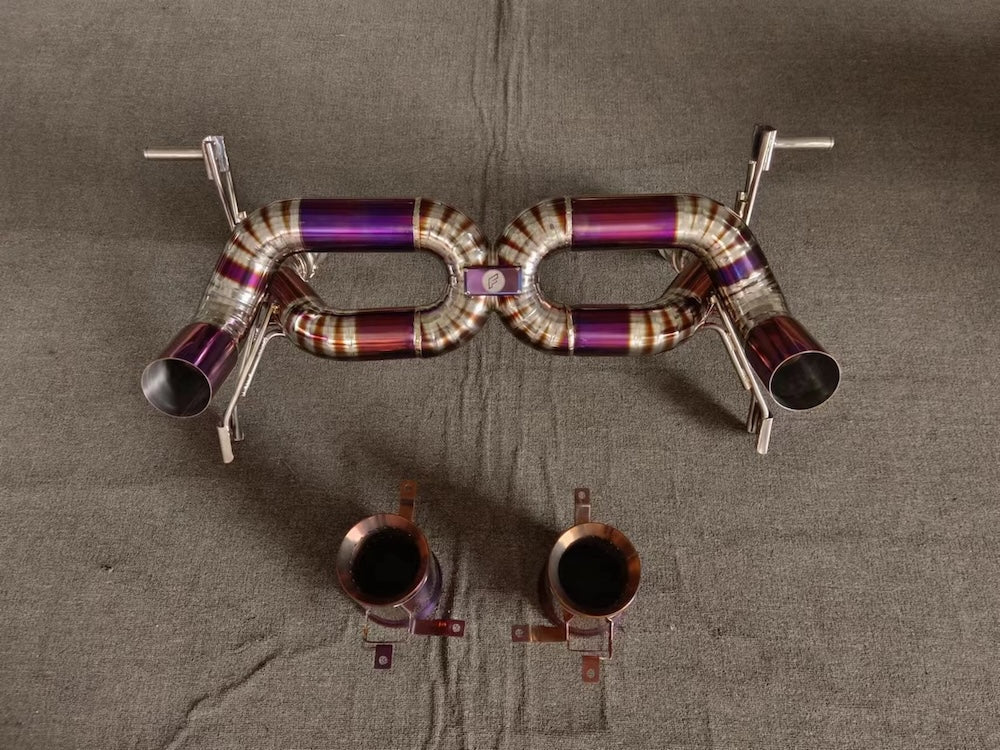 EXHAUST CATBACK X PIPE for LAMBORGHINI HURACAN STO / HURACAN PERFORMANTE