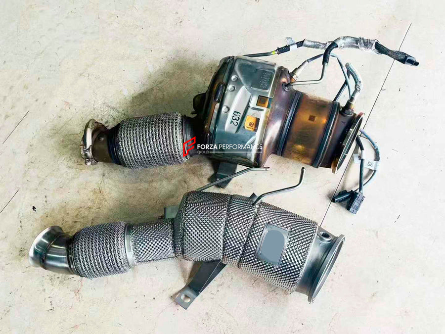 Buy Now EXHAUST CATLESS DOWNPIPE for BMW XM G09 50E 3.0T 2024+ and upgrade car parts from SIR Tuning at the Best Price. Headlights, Tail lights, Bodykits, Navigations, Exhaust system and more - Fast & Free Shipping within Europe, US & Worldwide.