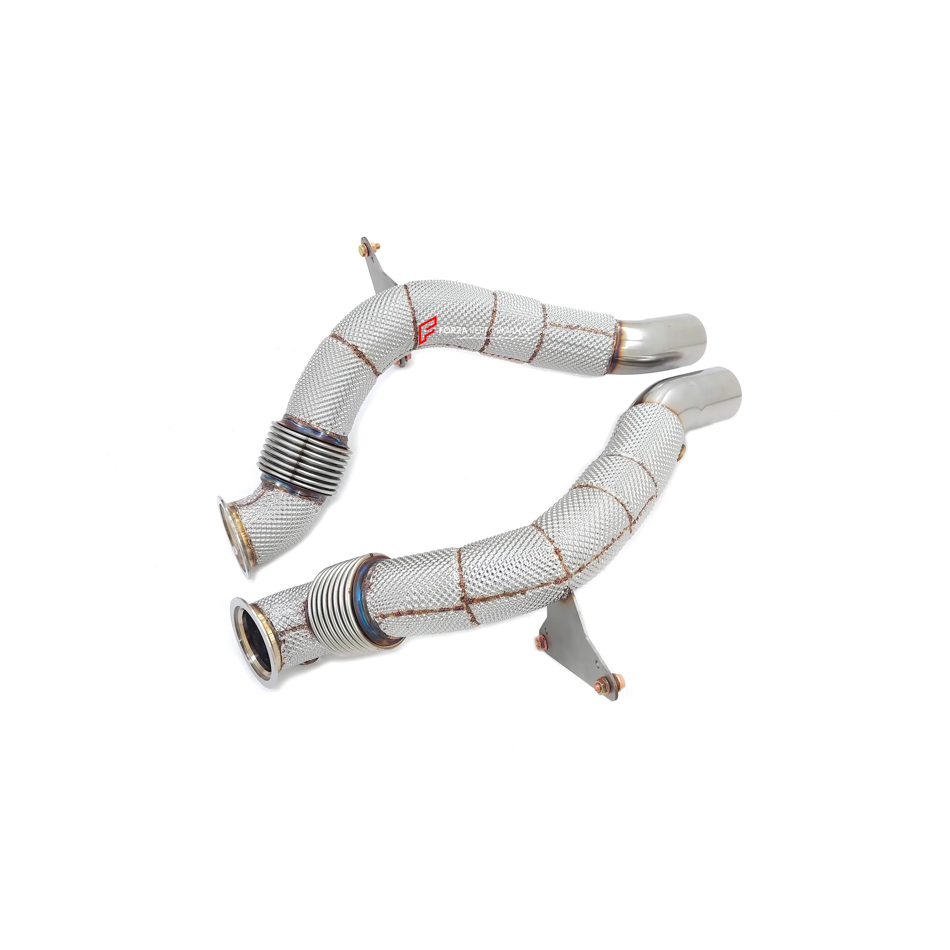 EXHAUST DOWNPIPE for FERRARI 488 3.9T 2015 - 2020