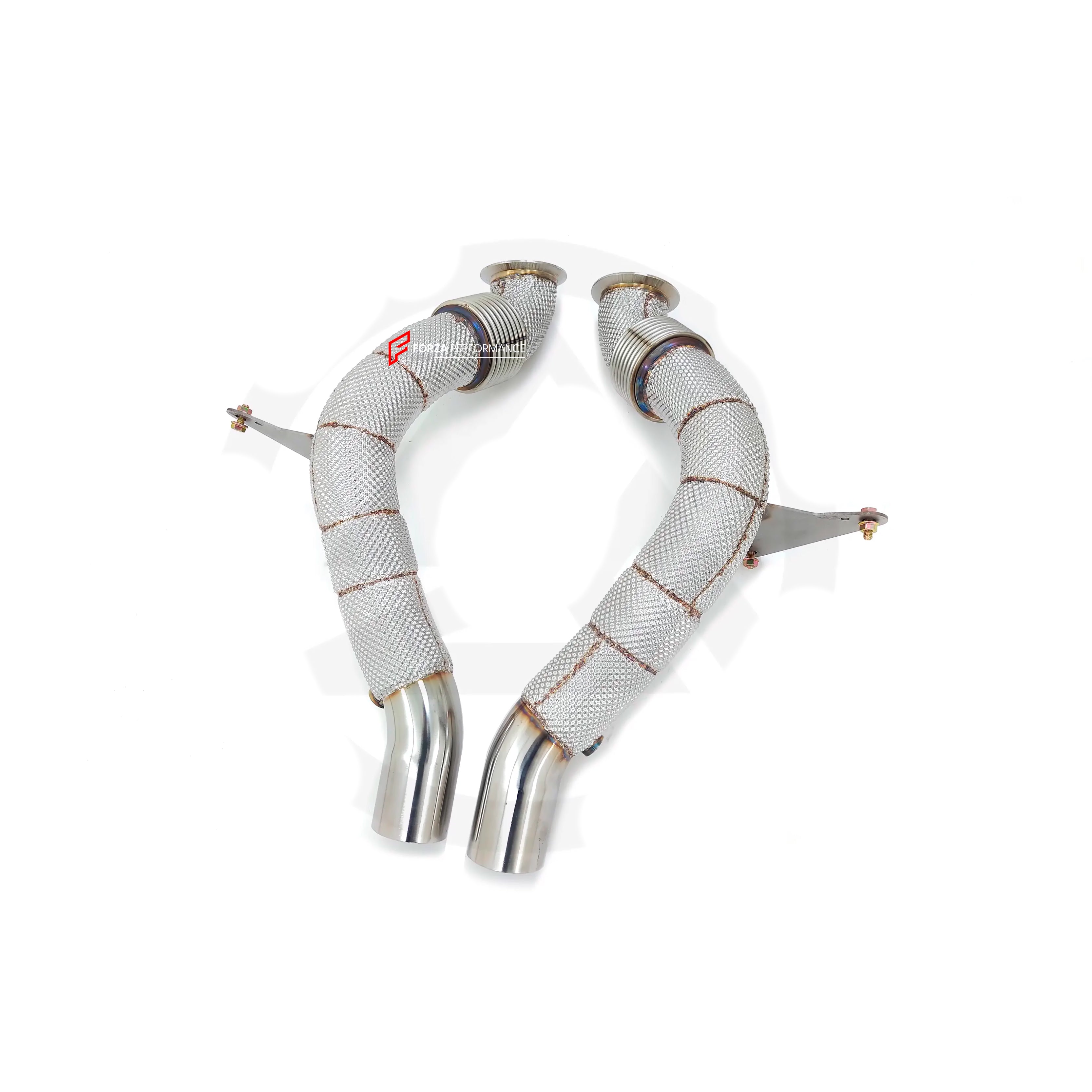 EXHAUST DOWNPIPE for FERRARI 488 3.9T 2015 - 2020