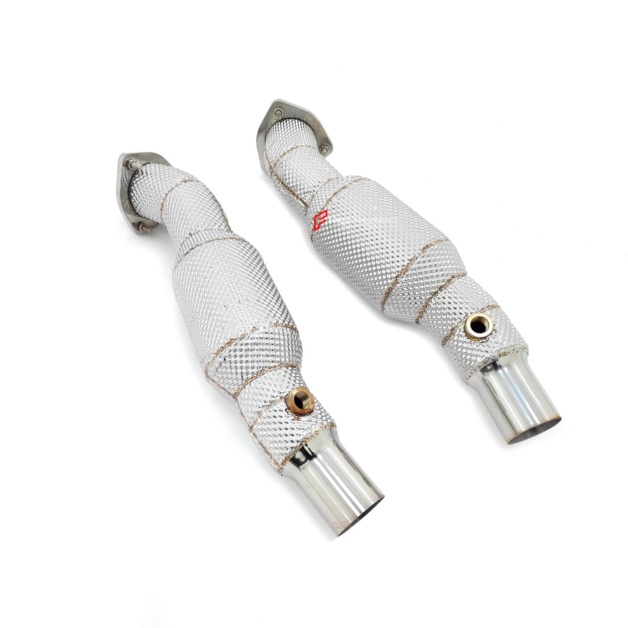 Buy Now EXHAUST DOWNPIPE for FERRARI F430 4.3T 2004 - 2009 and upgrade car parts from SIR Tuning at the Best Price. Headlights, Tail lights, Bodykits, Navigations, Exhaust system and more - Fast & Free Shipping within Europe, US & Worldwide.