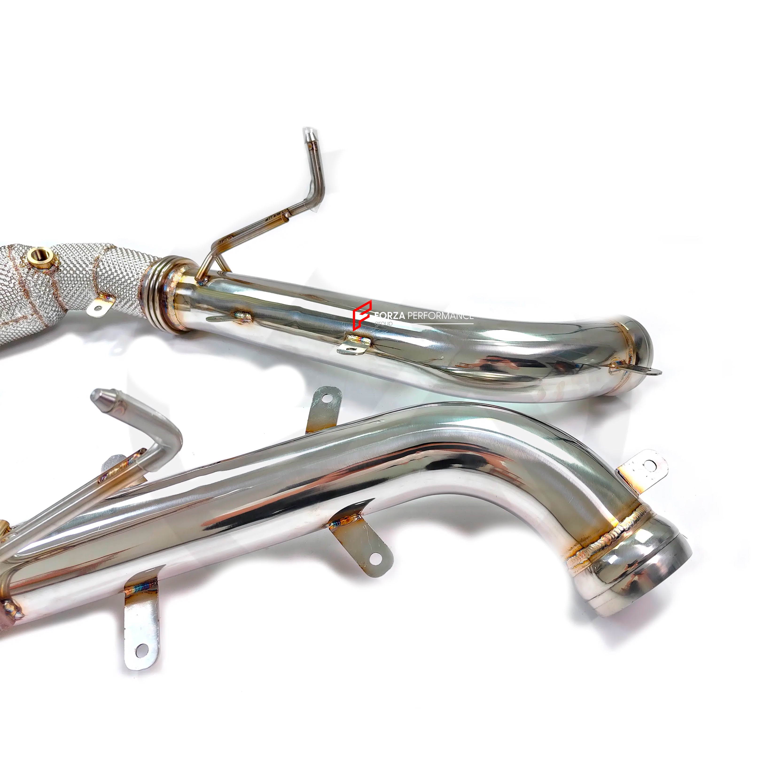 EXHAUST DOWNPIPE for MCLAREN 650S 3.8T 2014 - 2017 570S 3.8T 2015 - 2021 540C 3.8T 2016 - 2021