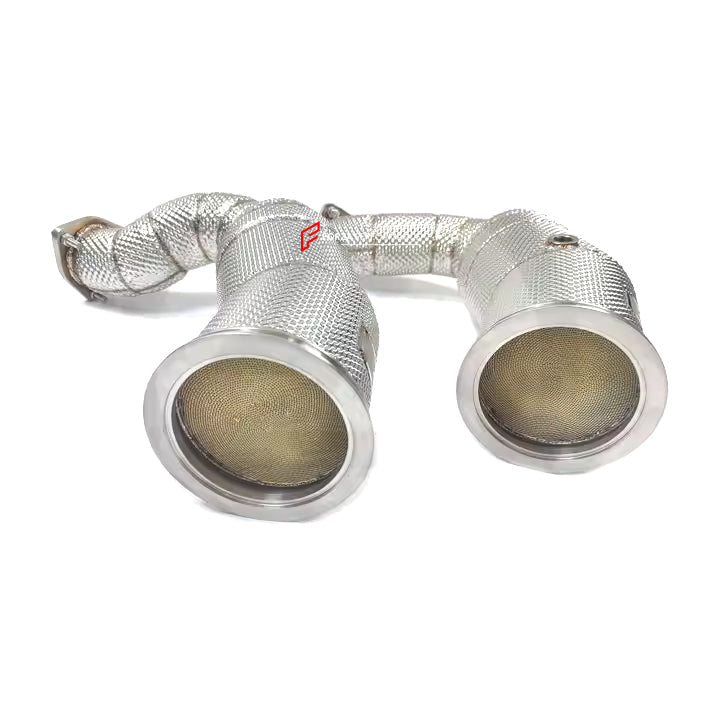 Buy Now EXHAUST DOWNPIPE for PORSCHE CAYENNE 4.0T 2023 - 2025 and upgrade car parts from SIR Tuning at the Best Price. Headlights, Tail lights, Bodykits, Navigations, Exhaust system and more - Fast & Free Shipping within Europe, US & Worldwide.
