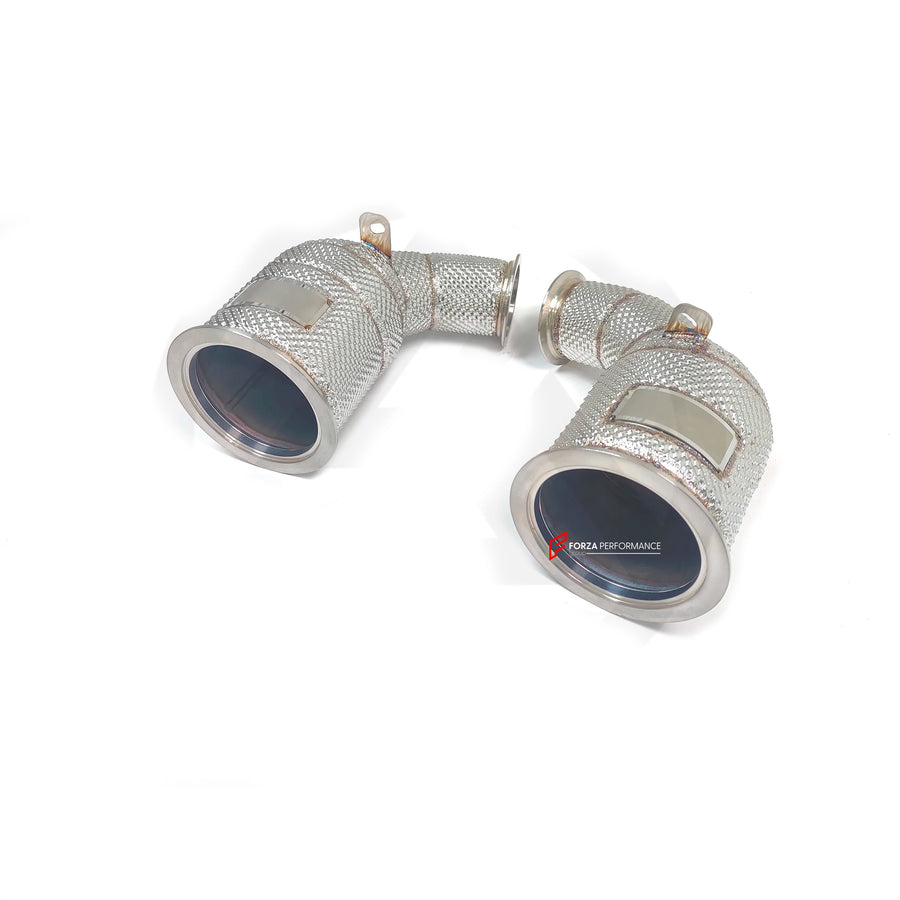 Buy Now EXHAUST DOWNPIPE for PORSCHE PANAMERA 971 4.0T 2016 - 2020 and upgrade car parts from SIR Tuning at the Best Price. Headlights, Tail lights, Bodykits, Navigations, Exhaust system and more - Fast & Free Shipping within Europe, US & Worldwide.