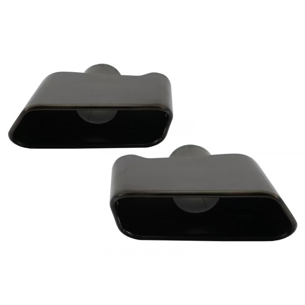 Exhaust Muffler Tips suitable for BMW 5 Series F10 F11 (2011-2017) Sport Performance 550i Design Black Edition – product imag