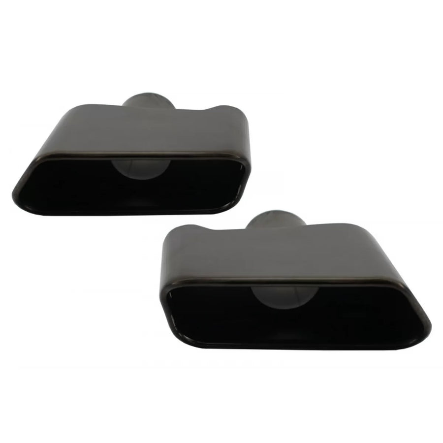 Exhaust Muffler Tips suitable for BMW 5 Series F10 F11 (2011-2017) Sport Performance 550i Design Black Edition – product imag