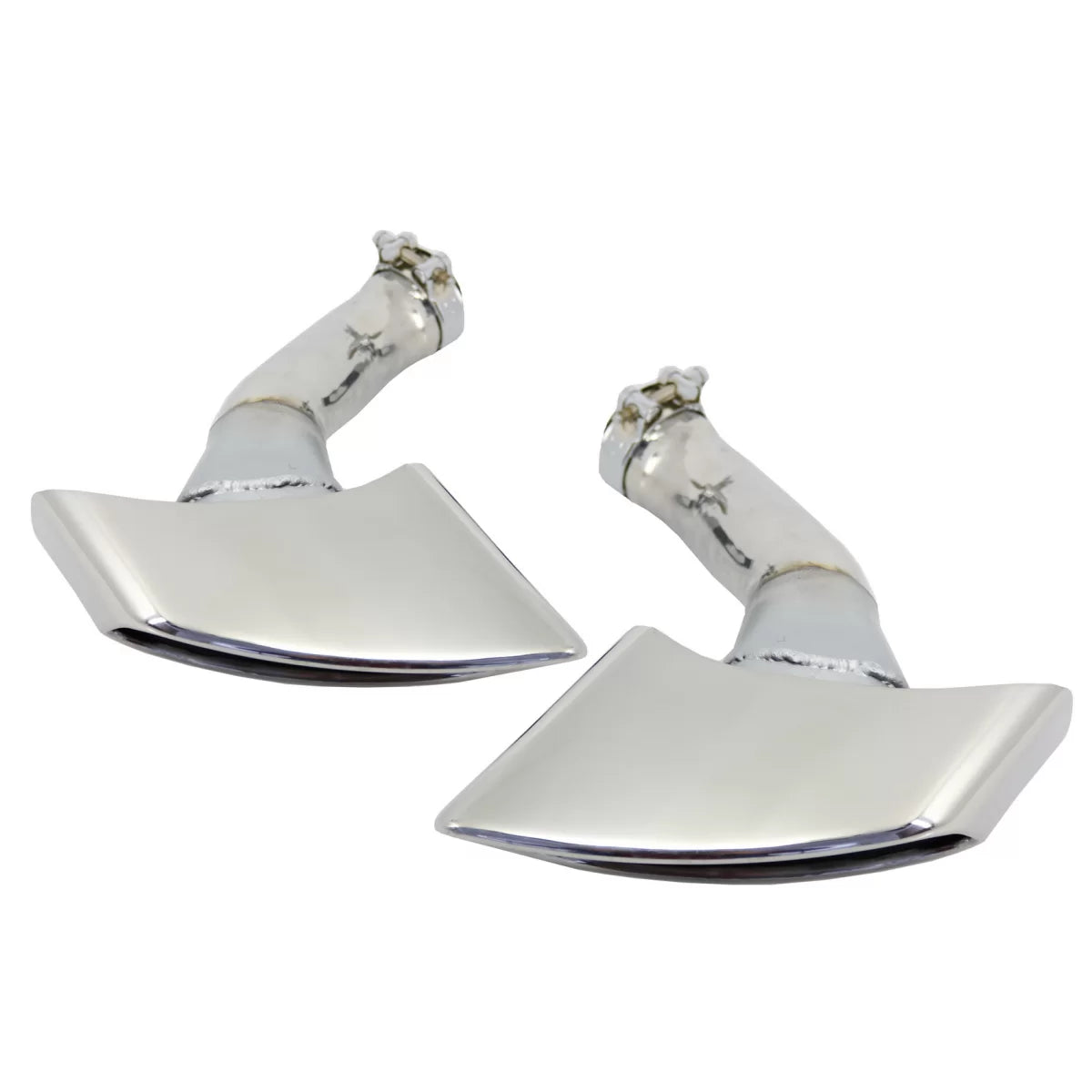 Exhaust Muffler Tips suitable for BMW X6 E71 (2008-2014) V8 Design – product image 1