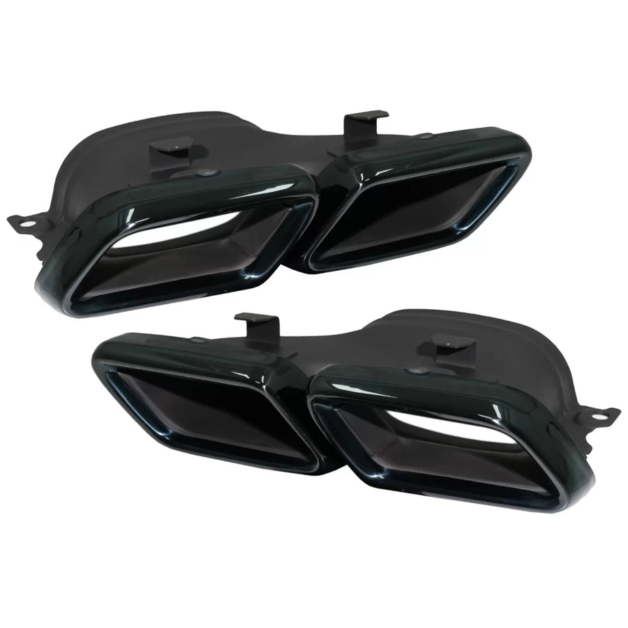 Exhaust Muffler Tips for Mercedes C-Class W205 S205 C205 A205 E-Class W213 S-Class W222 GLE C292 GLE W166 GLC W253 X253 C253 