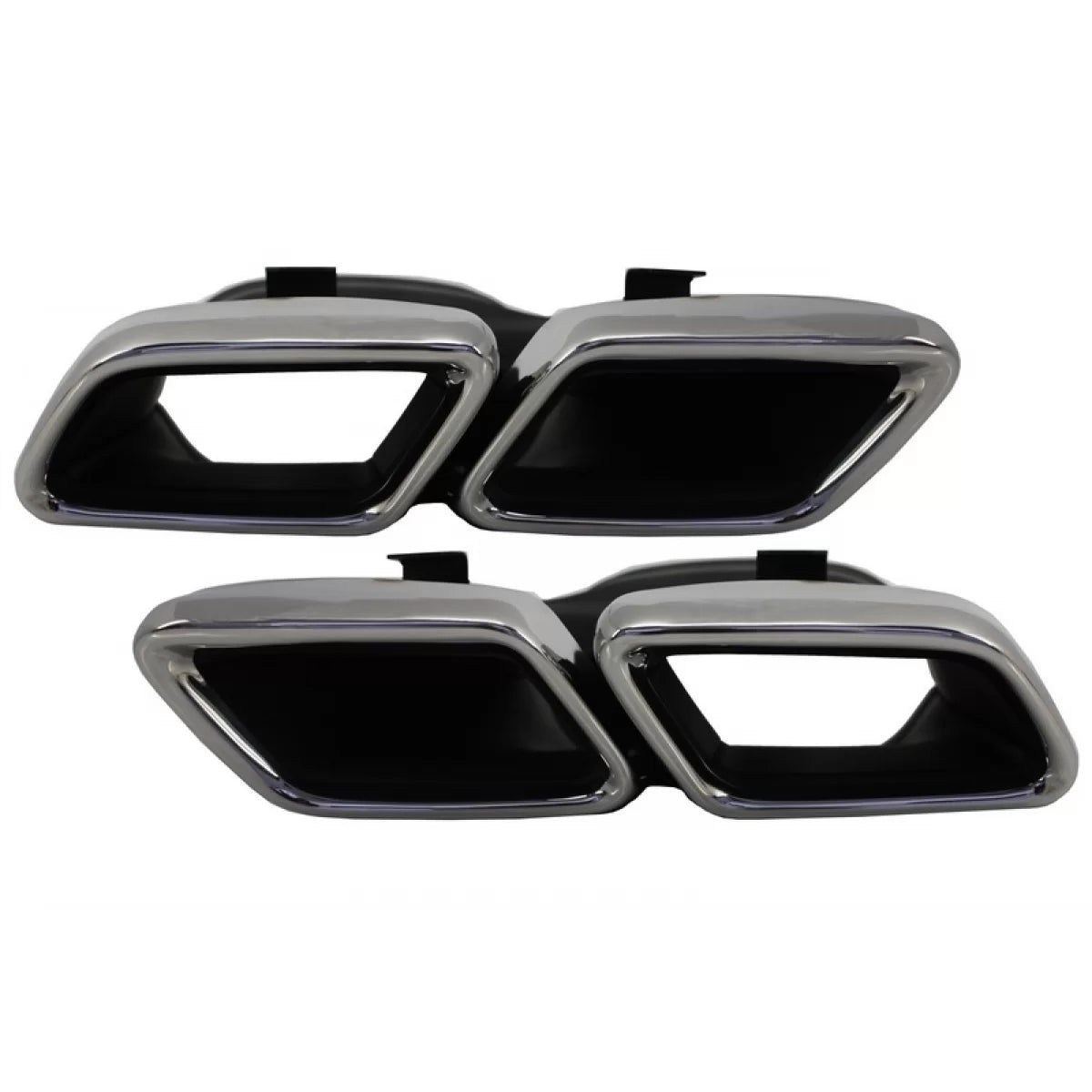 Exhaust Muffler Tips for Mercedes C-Class W205 S205 C205 A205 GLE C292 E-Class W213 S-Class W222 GLE W166 GLC W253 X253 C253 