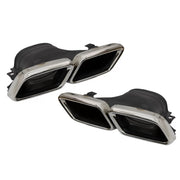 Exhaust Muffler Tips suitable for Mercedes E-Class W213 (2016-up) E63 Design GLC SUV X253 GLC Coupe C253 (2015-2017) – produc