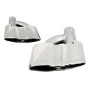 Exhaust muffler tips suitable for Mercedes S-class W221 (2005-2013) S65 S63 Design – product image 2