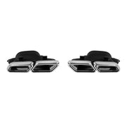 Exhaust Muffler Tips suitable for Mercedes S-Class W222 E-Class W212 S212 Facelift CLS W218 SL-Class R231 E63 S63 SL65 Design