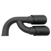 Exhaust Muffler Tips suitable for Porsche Cayenne 92A V6 V8 Diesel (05.2010-09.2014) GTS Design Matte Black – product image 3