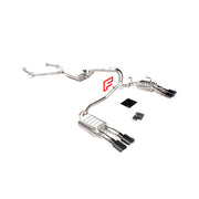 VALVED EXHAUST CATBACK MUFFLER for Nissan Patrol Y62 4.0-5.6