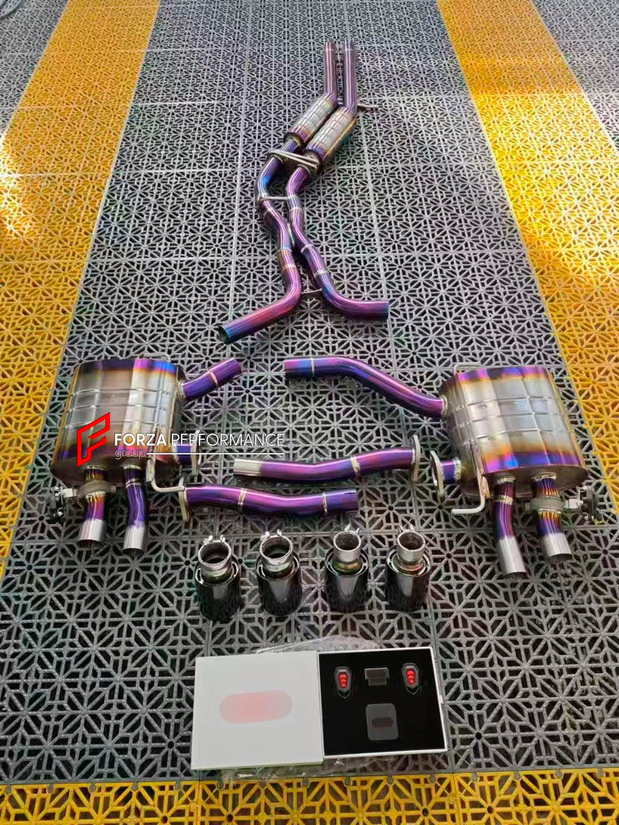 Buy Now VALVED EXHAUST SYSTEM for AUDI A7 C8 S-LINE 3.0T 2019+ and upgrade car parts from SIR Tuning at the Best Price. Headlights, Tail lights, Bodykits, Navigations, Exhaust system and more - Fast & Free Shipping within Europe, US & Worldwide.