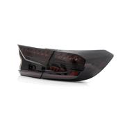 Vland Carlamp Tail Lights for Honda Accord 10th 2018-up w/sequential indicators Red Lens