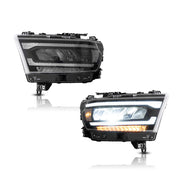 19-24 Dodge Ram 1500 5th Gen (DT) Vland LED Reflection Bowl HeadLights [E-mark]